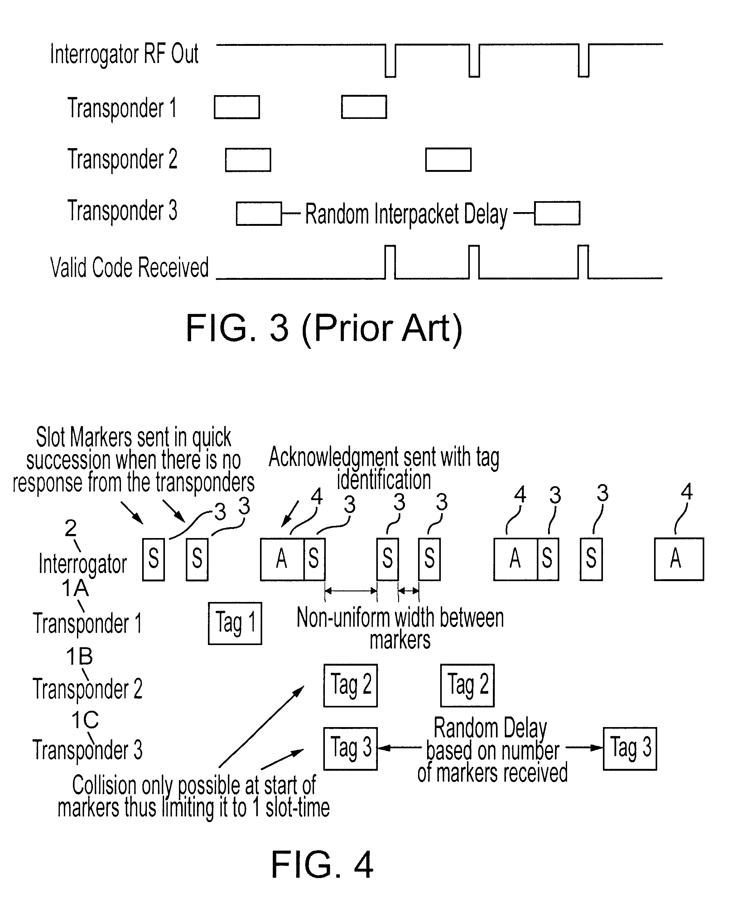 RF transponder identification system and protocol