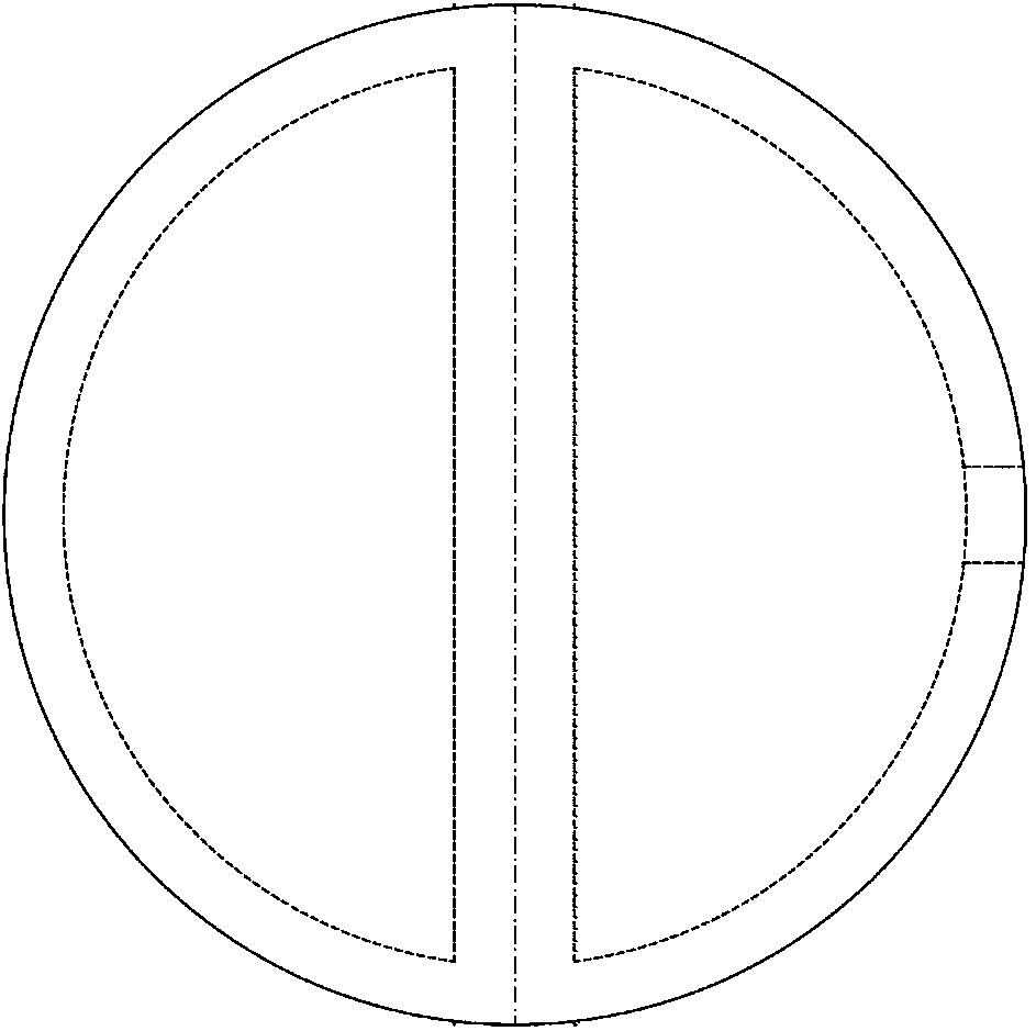 Liquid separation header