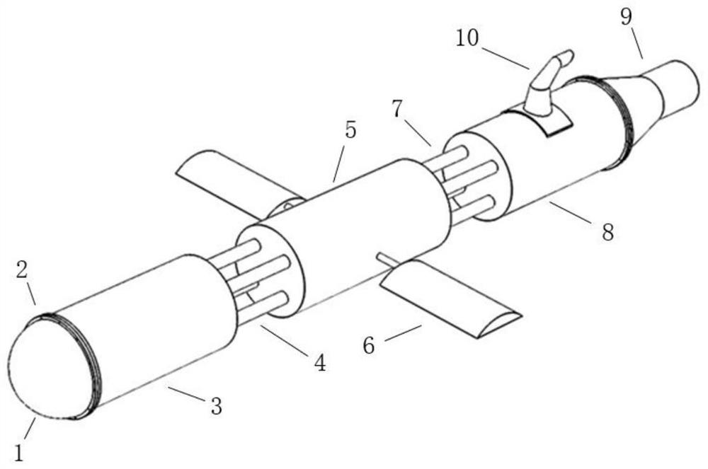 Long-endurance underwater vehicle and control method thereof