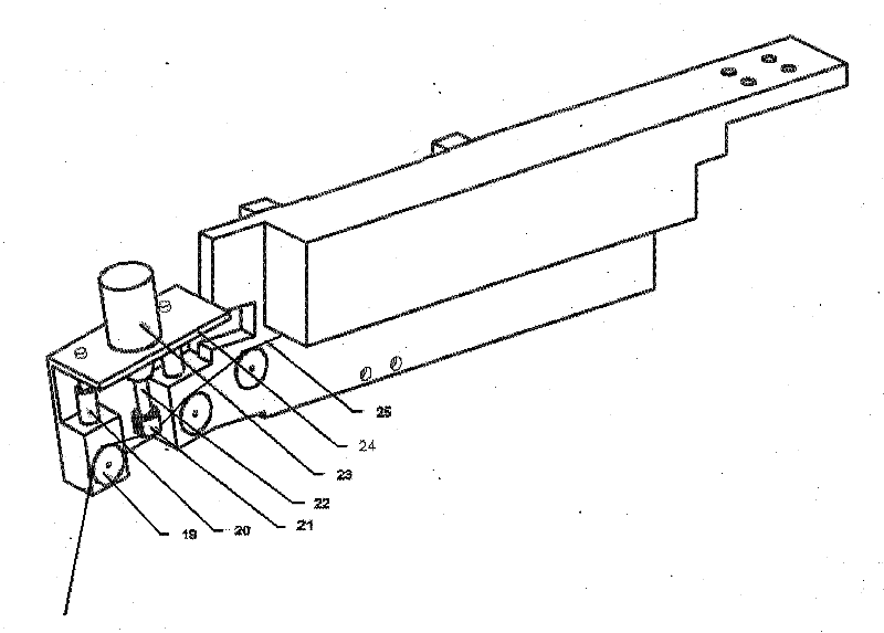 Cutting line vibrating ultrasonic sawing machine tool