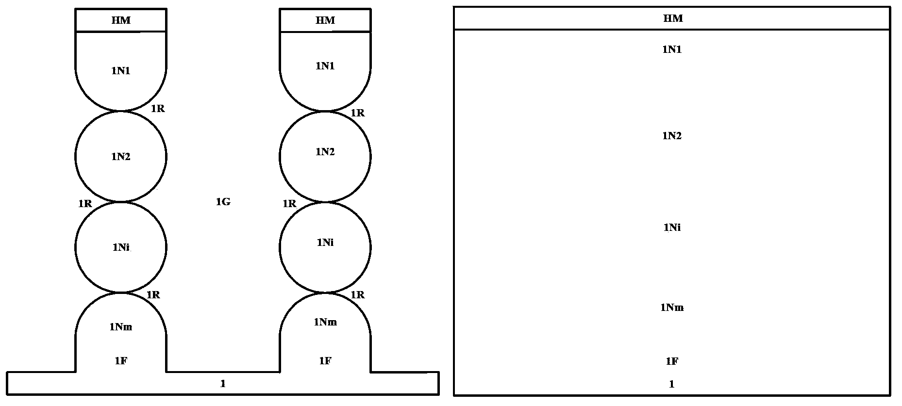 Method for manufacturing MOS transistor with cascaded and stacked nanowires