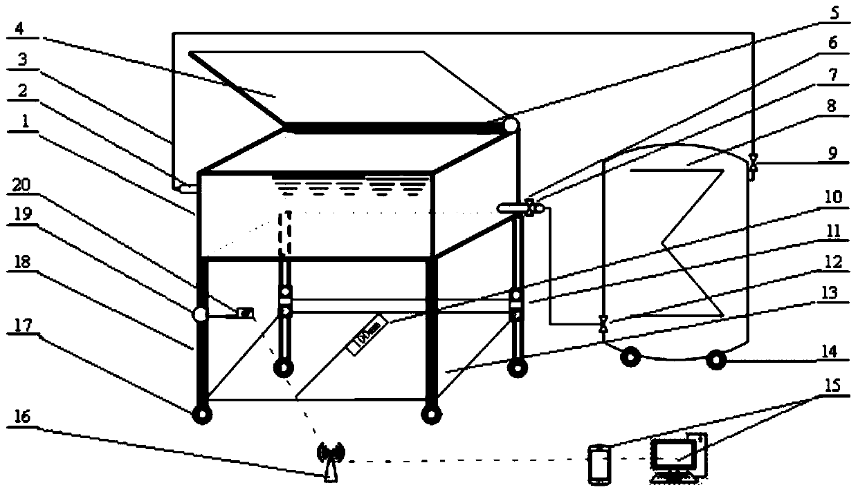 A kind of fish experimental biology observation device and using method