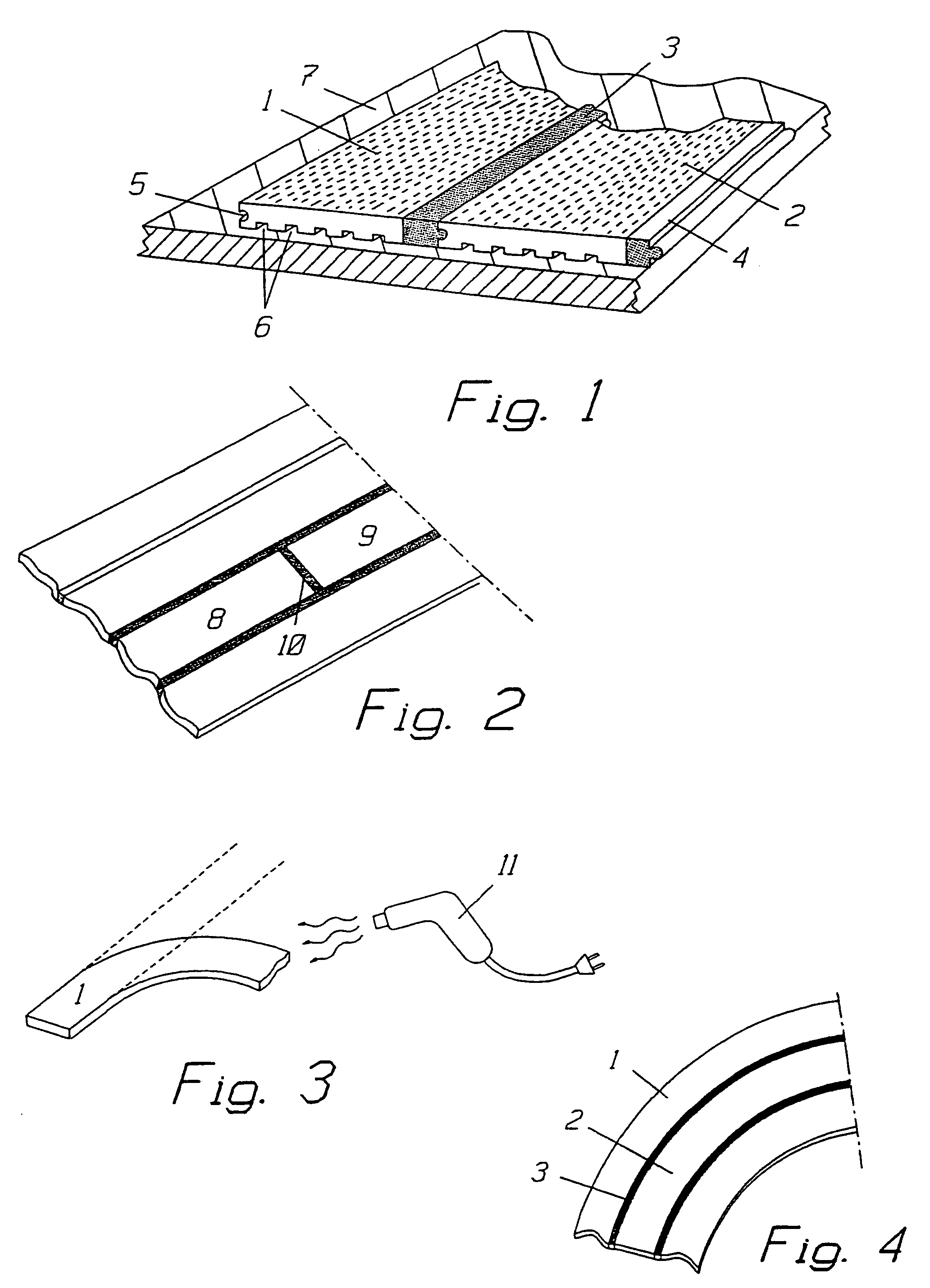 Shape conforming surface covering