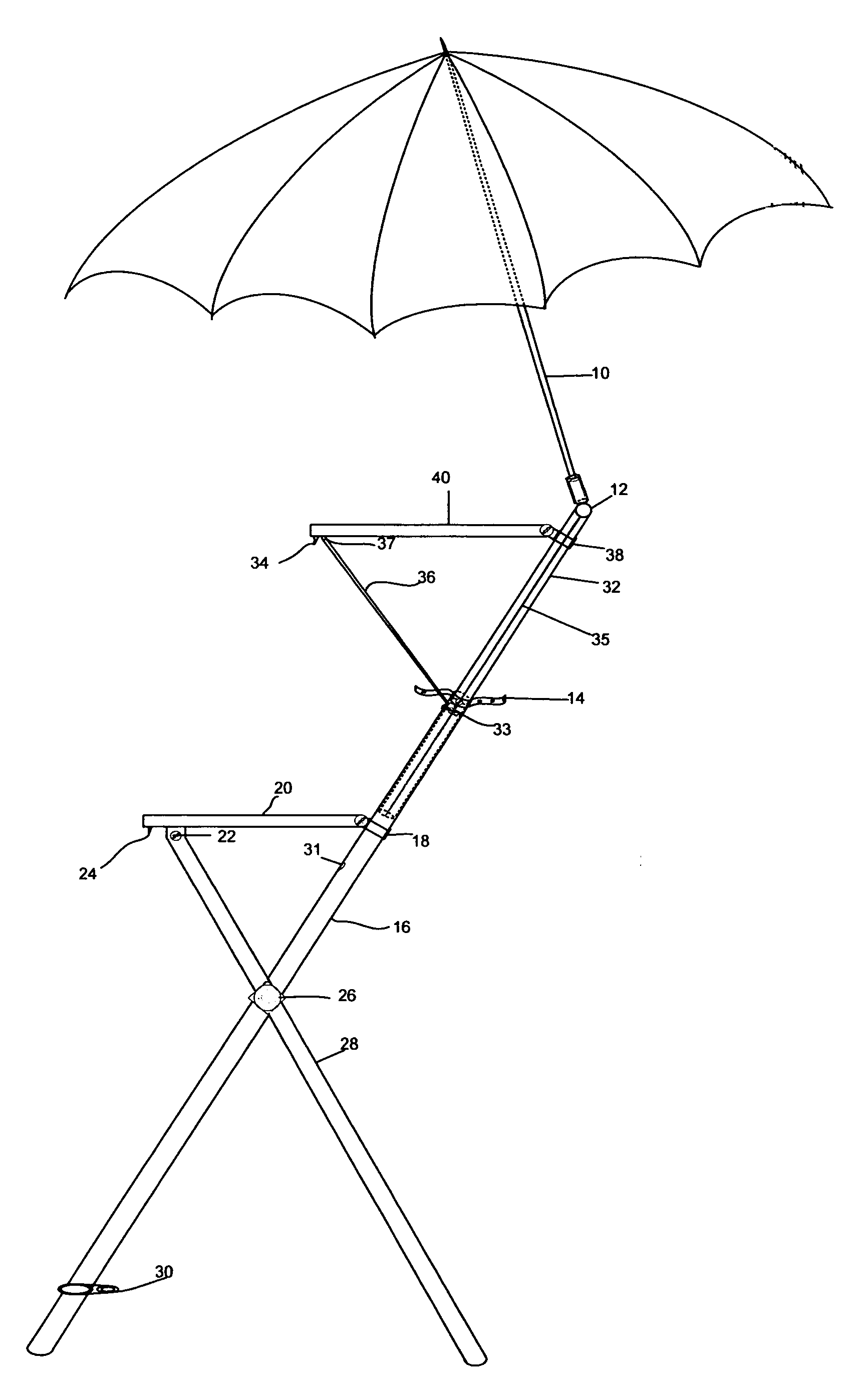 Weather integrated cane workstation