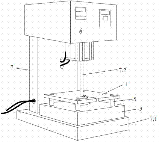 Collar pressing mold