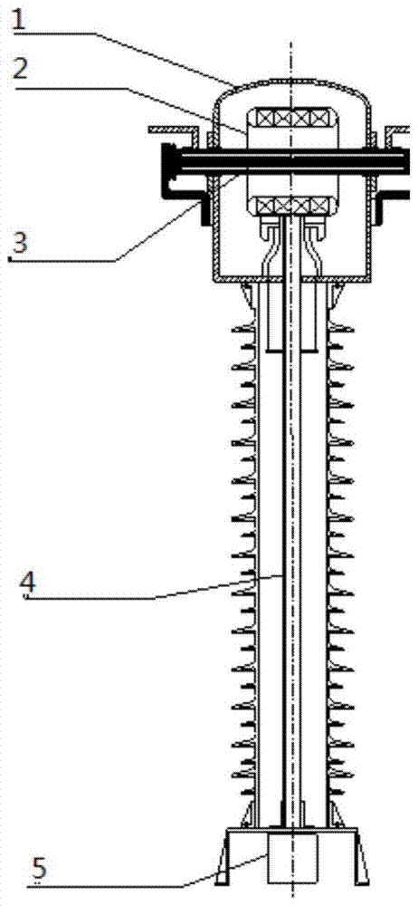 Standard voltage proportional device and operation method for on-line error calibration of voltage transformer