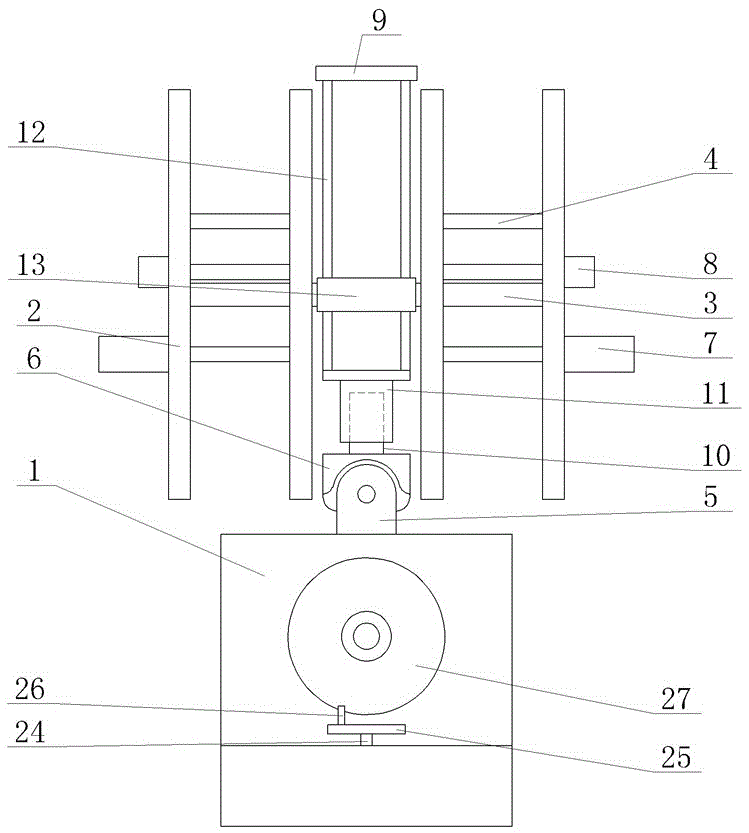 Special device for measuring and setting out the grounding resistance of transmission line towers