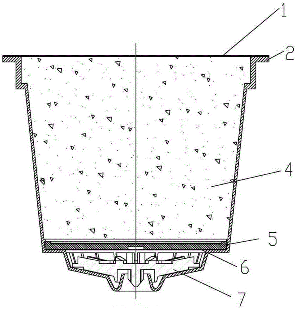 Capsule for making drinks