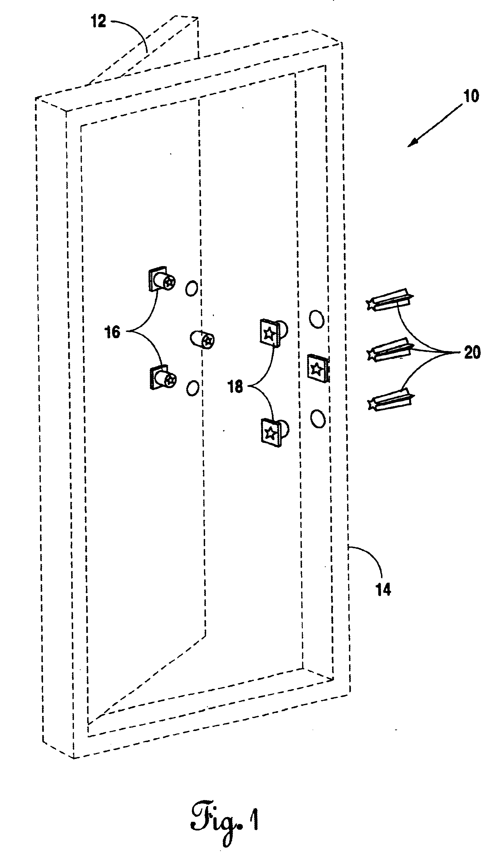 Door breach training system and method of use