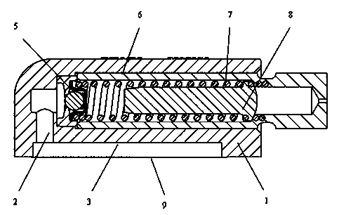 Hydraulic tensioner for timing chain of engine