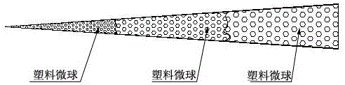 Polyurethane broadband sound absorption layer for underground acoustic waves