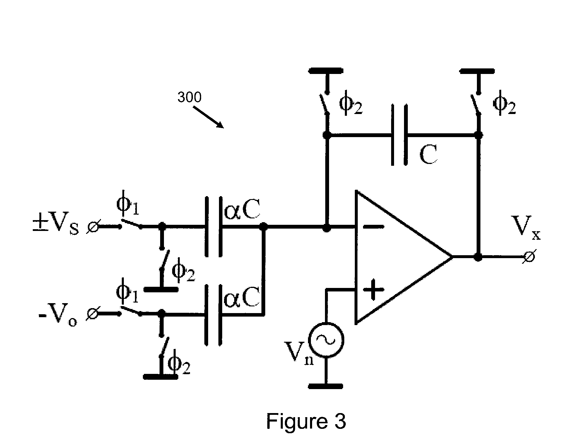 Readout circuit for self-balancing capacitor bridge