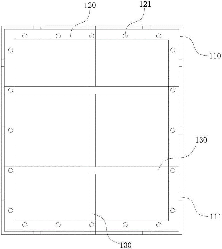 Peripheral protecting net of attached lifting scaffold and mounting method of peripheral protecting net