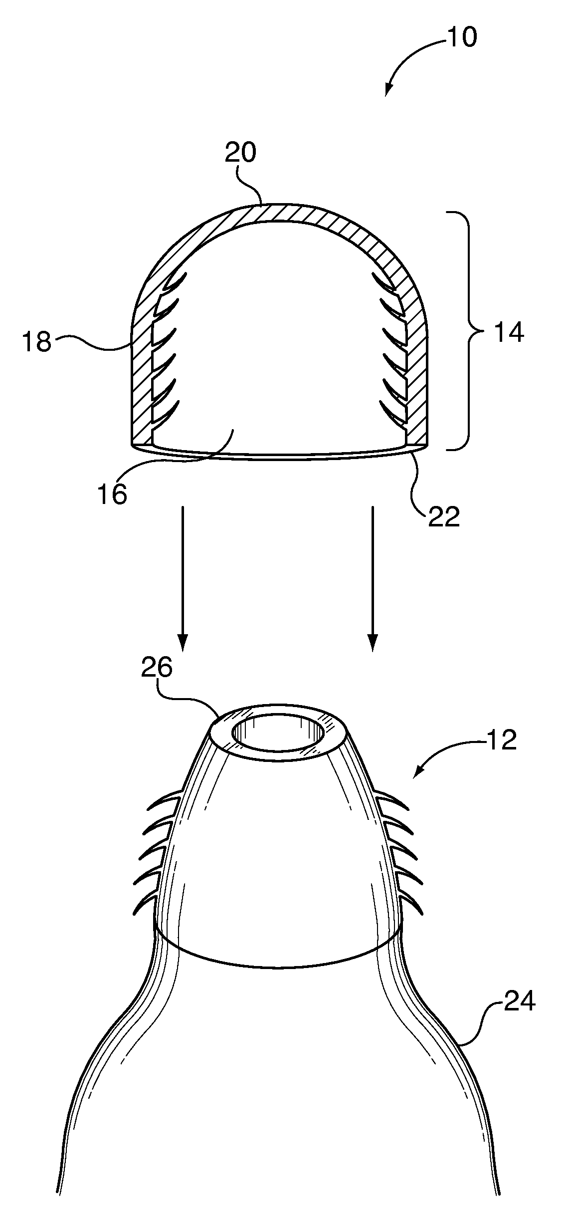 Piping tip cap