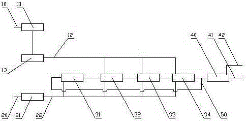 Method for preparing natural gas from converter tail gas and production device using the method