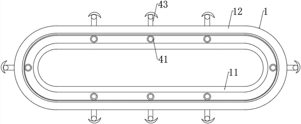 Blocking device for medical treatment hospital bed