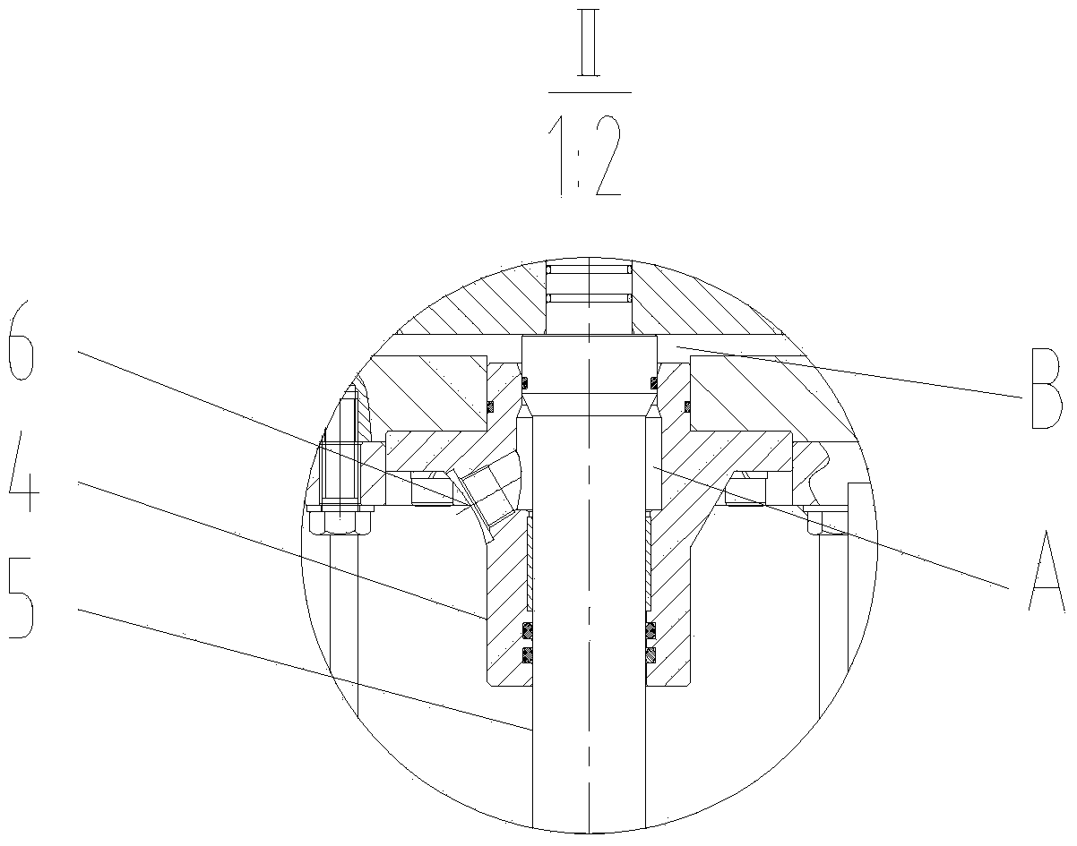 Compact double-buffering-piston rapid executing mechanism