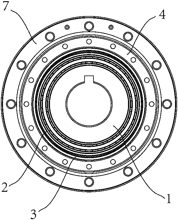 Precision compensation type harmonic speed reducer