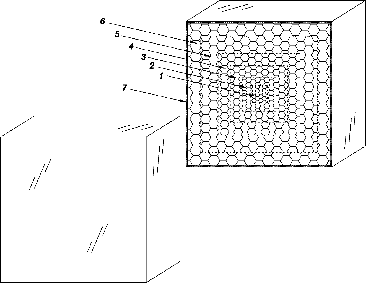 Electromagnetic wave lens, antenna and antenna array