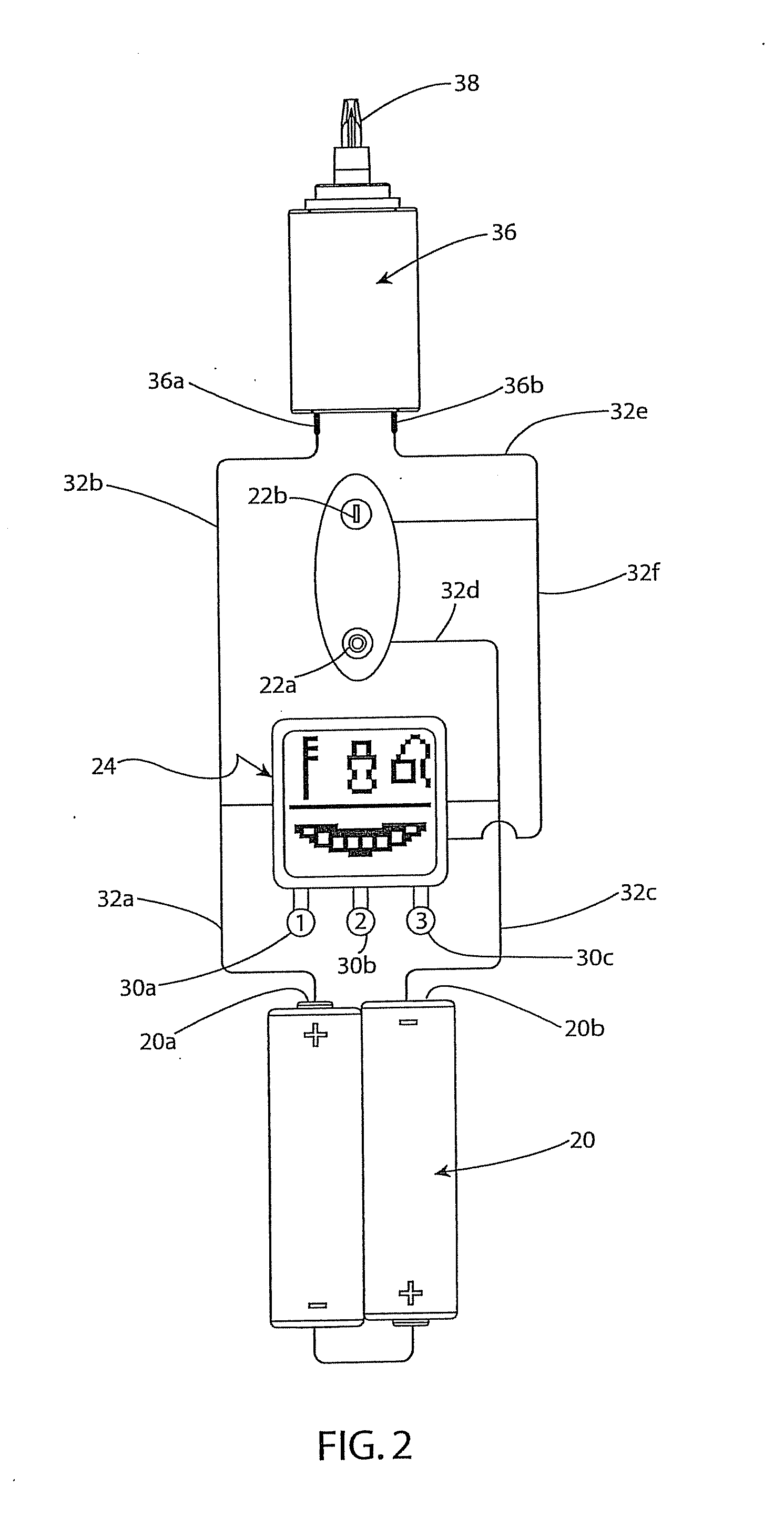 Toothbrush incorporating training aid