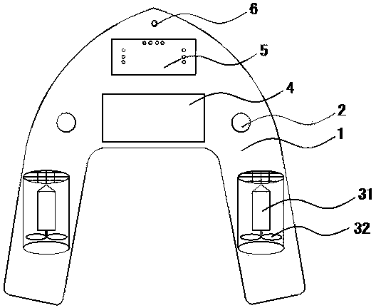 Electric swimming boat