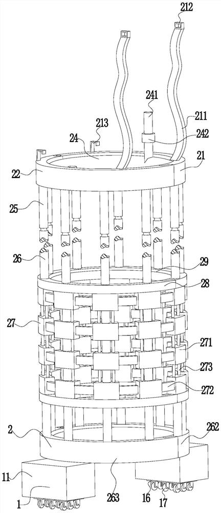 Leg fixator for orthopedics department