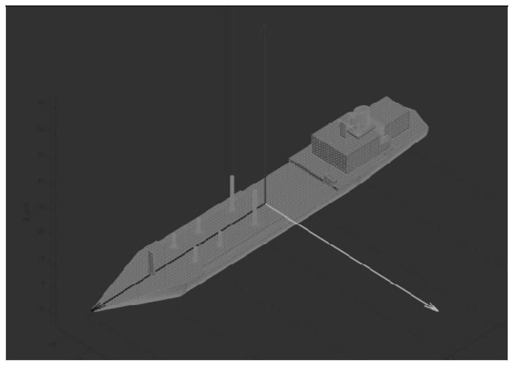 Sea surface target one-dimensional range profile noise reduction convolutional neural network identification method