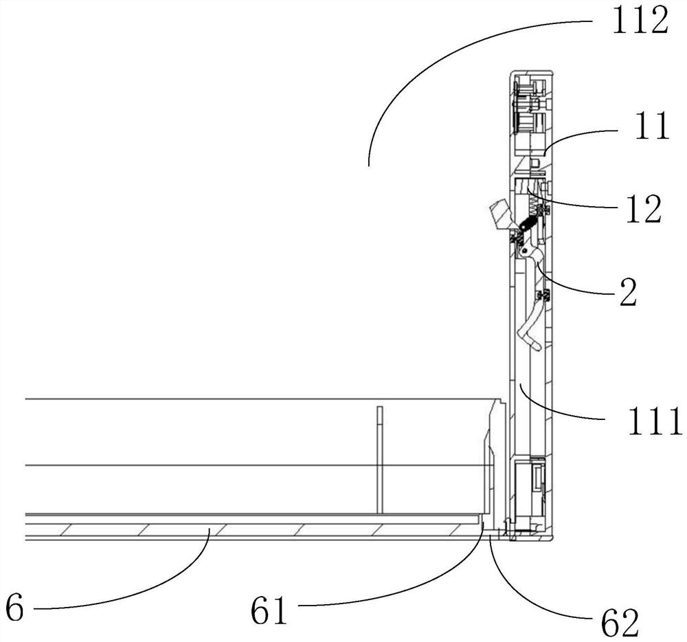 Locking assembly, drawer assembly and storage cabinet