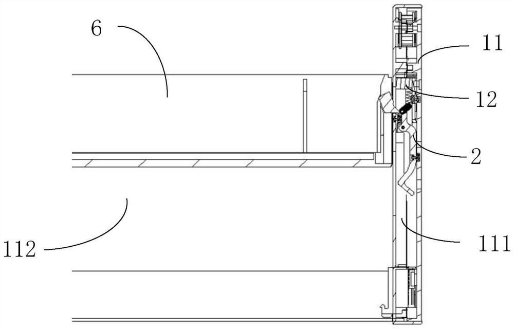 Locking assembly, drawer assembly and storage cabinet