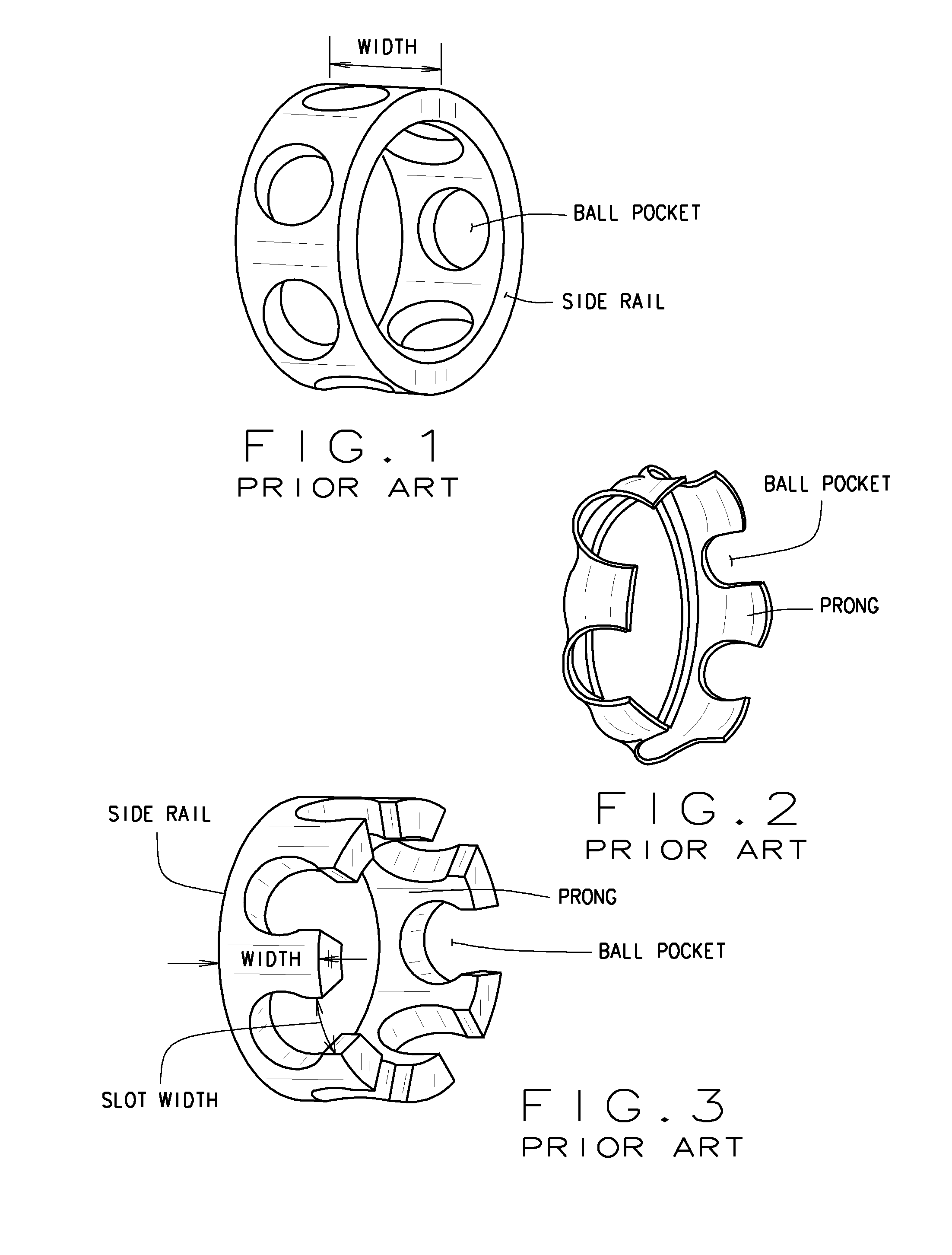 Prong Cage for an Angular Contact Ball Bearing and Method for Assembling an Angular Contact Ball Bearing