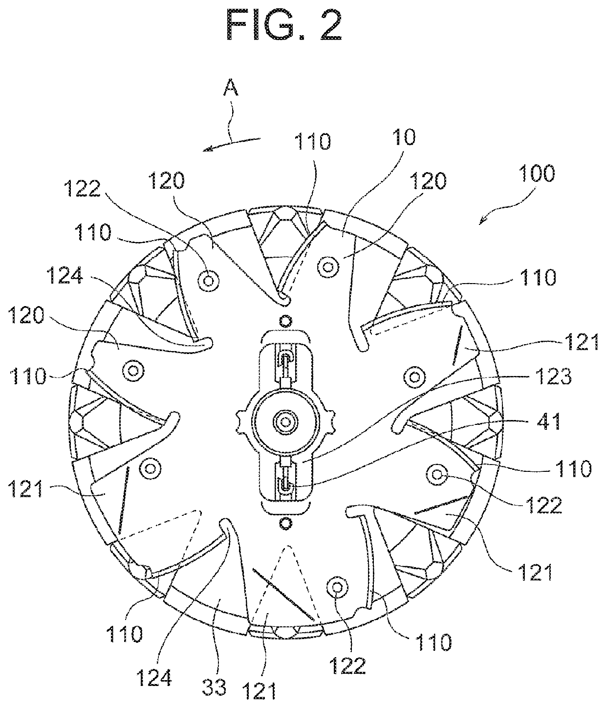 Automotive alternator rotor