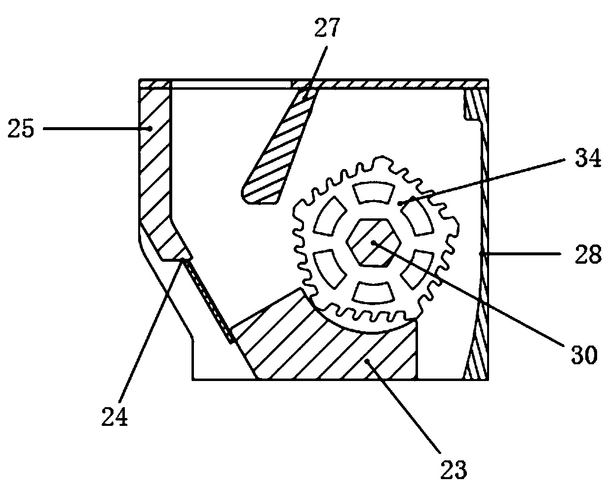 Quantitative seed supply device for centralized air-supply type seed-metering device