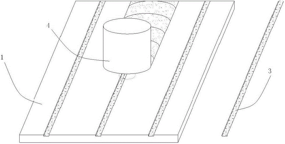 In-situ reaction method for preparing aluminum-base composite material