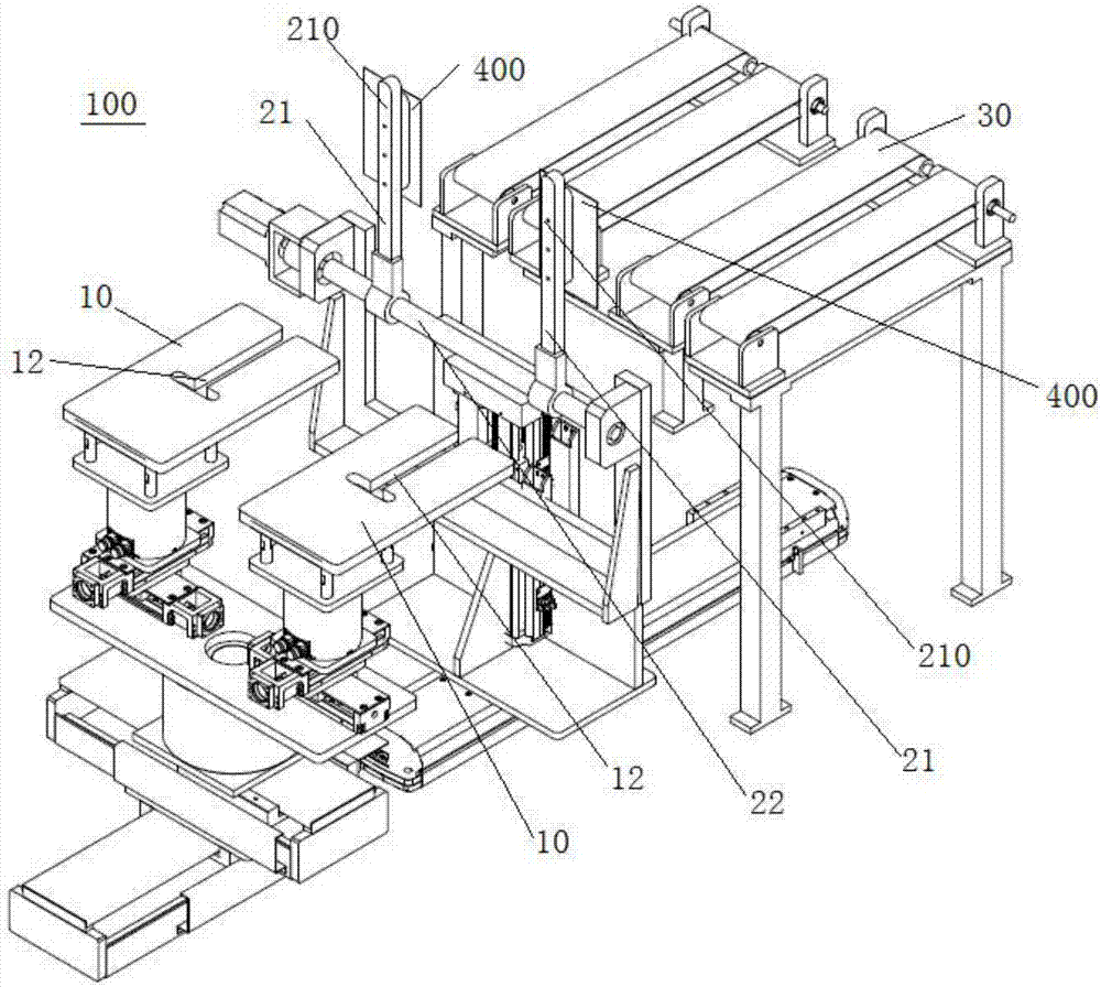 Display module turnover mechanism