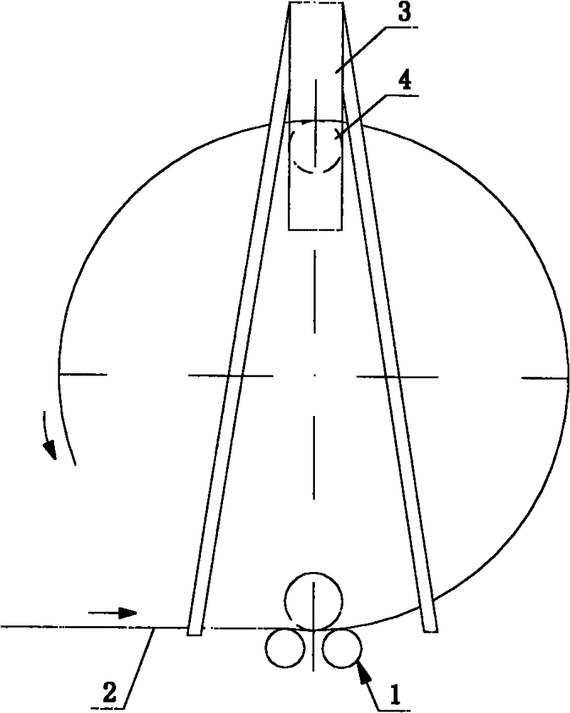 Manufacturing process of large-size thin-walled cylinder body