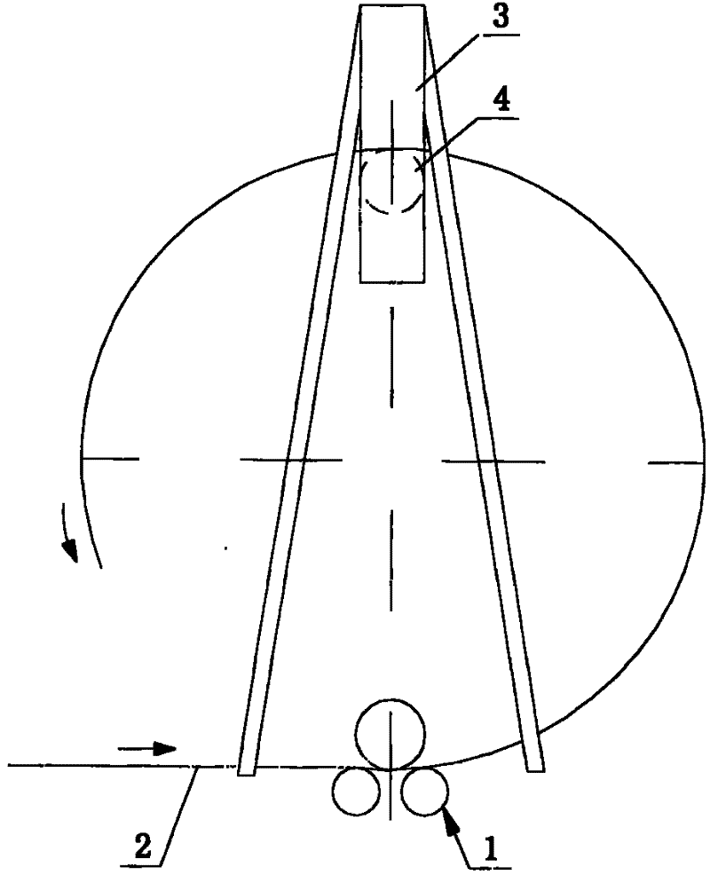 Manufacturing process of large-size thin-walled cylinder body