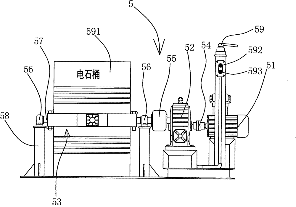 Open-type acetylene generator automatic feeding system