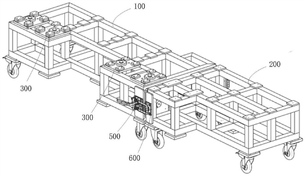 Single-product checking fixture assembling mechanism