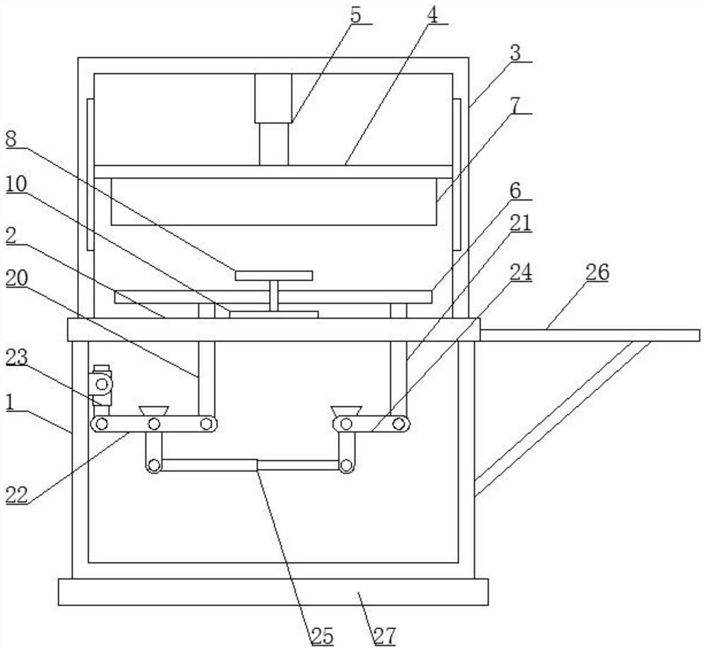 Punching forming die