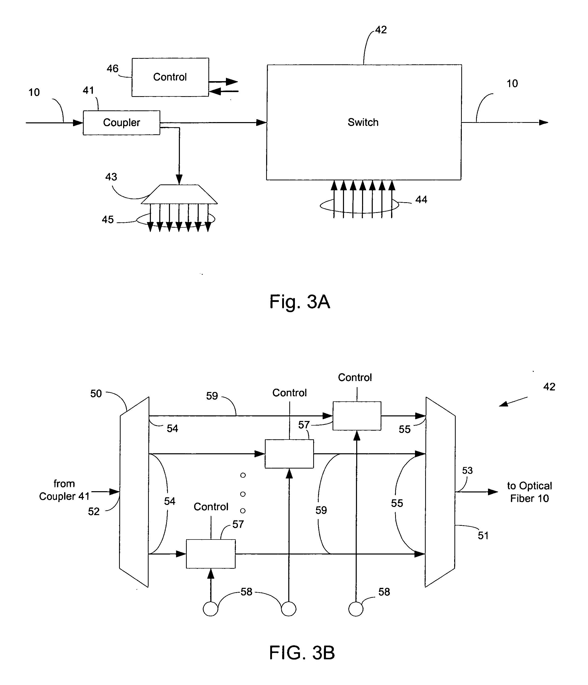 Through channel loss prevention at a WDM node