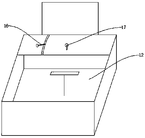 Riverway garbage collection device for environment protection project