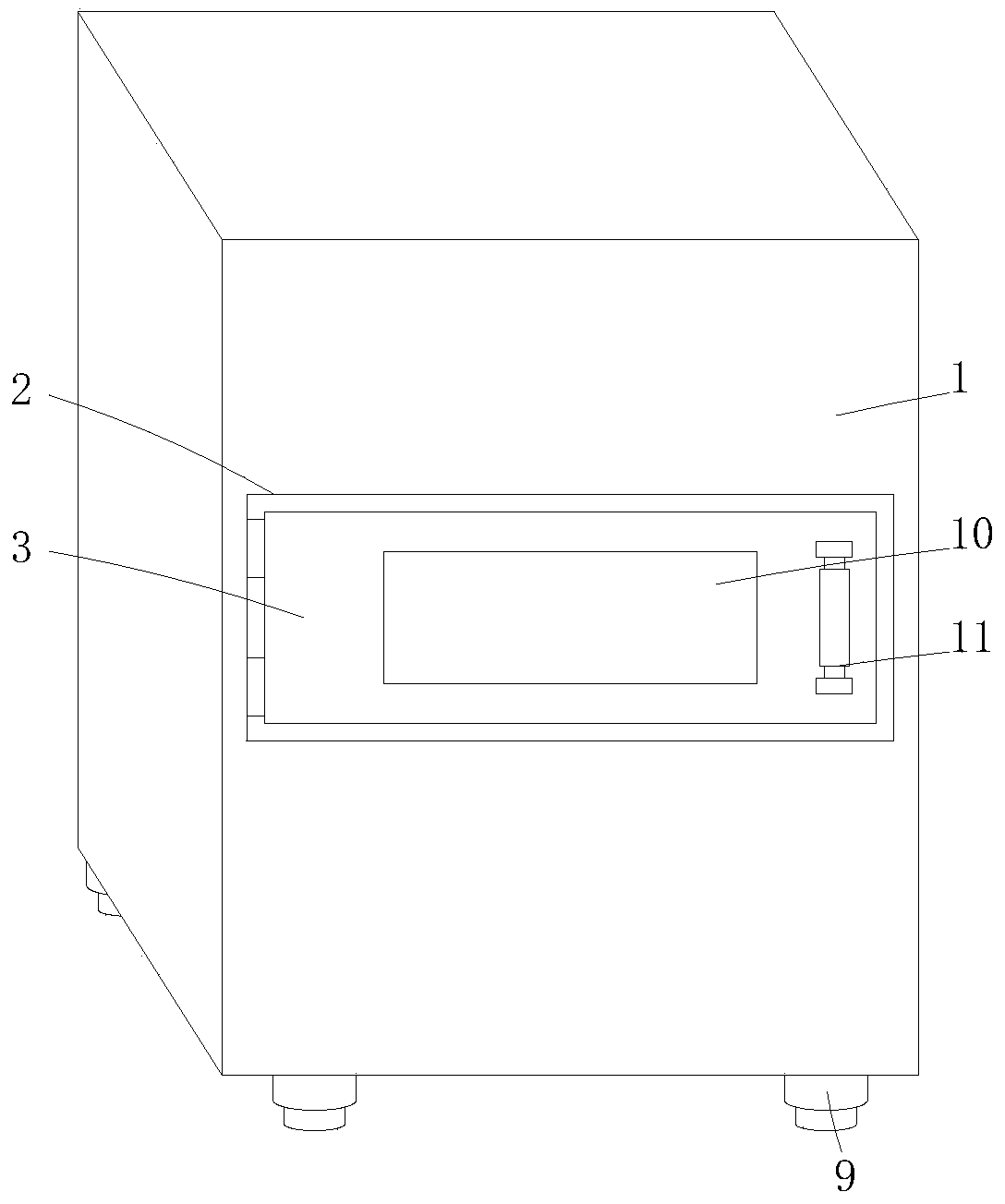 Operation apparatus disinfecting device for hepatobiliary surgery department