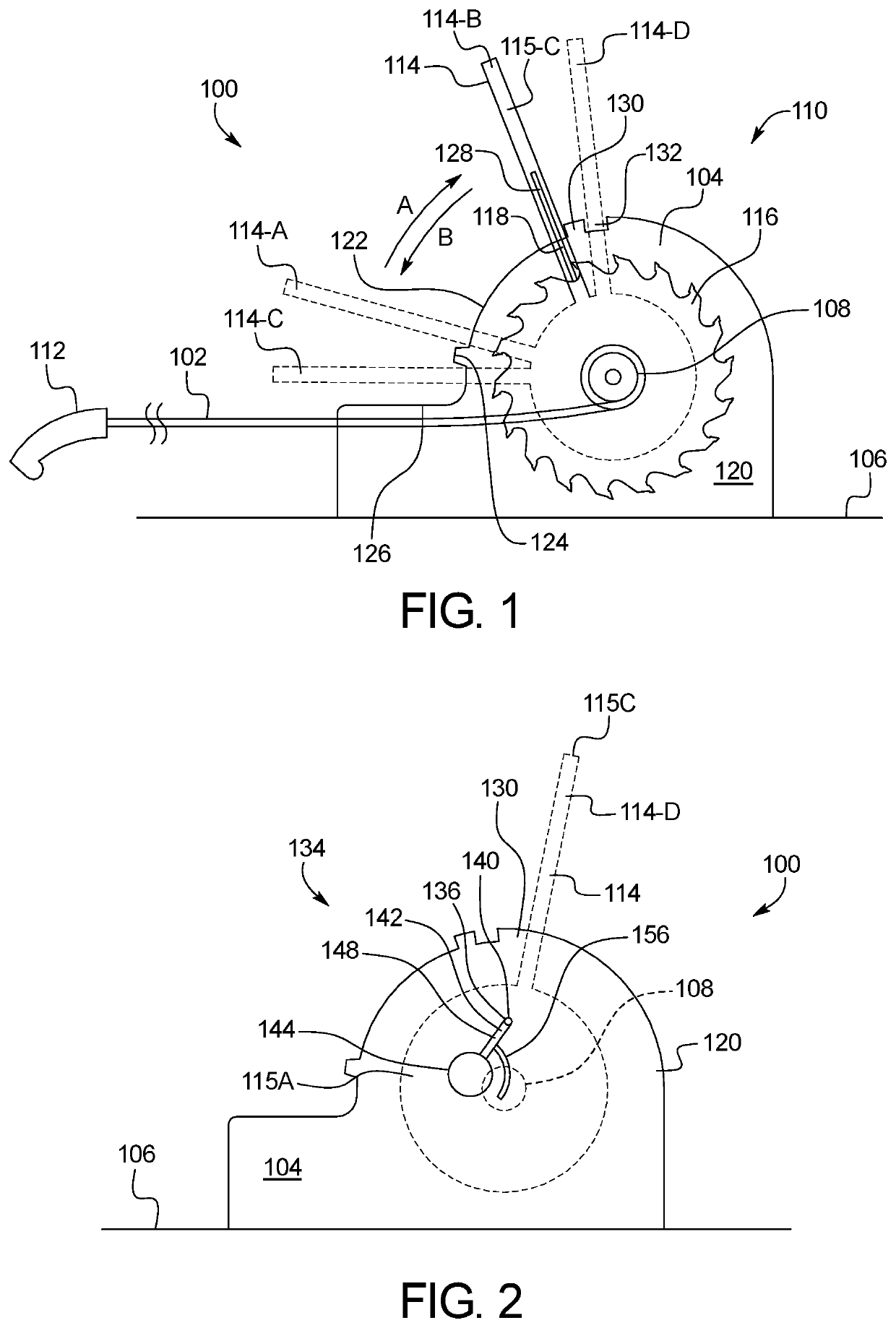 Locking mechanism for tie down locking device