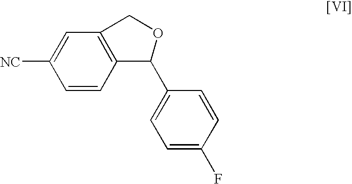 Production method of an intermediate for citalopram