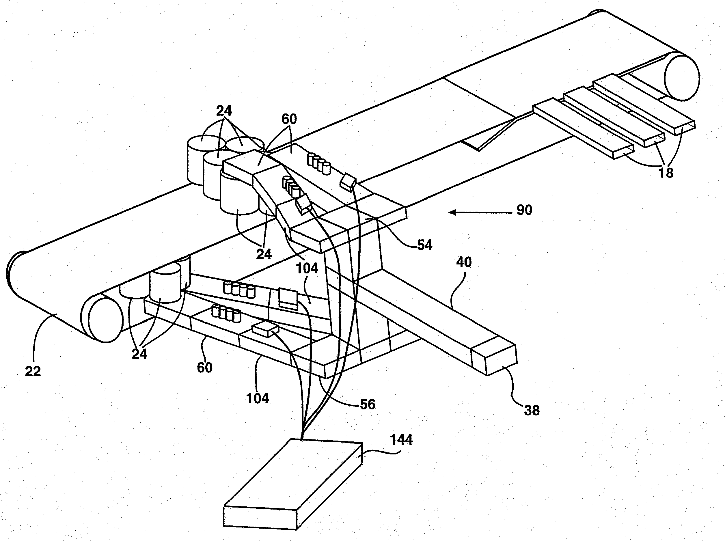 Apparatus and Method for Microwave Heating Using Metallic Conveyor Belt