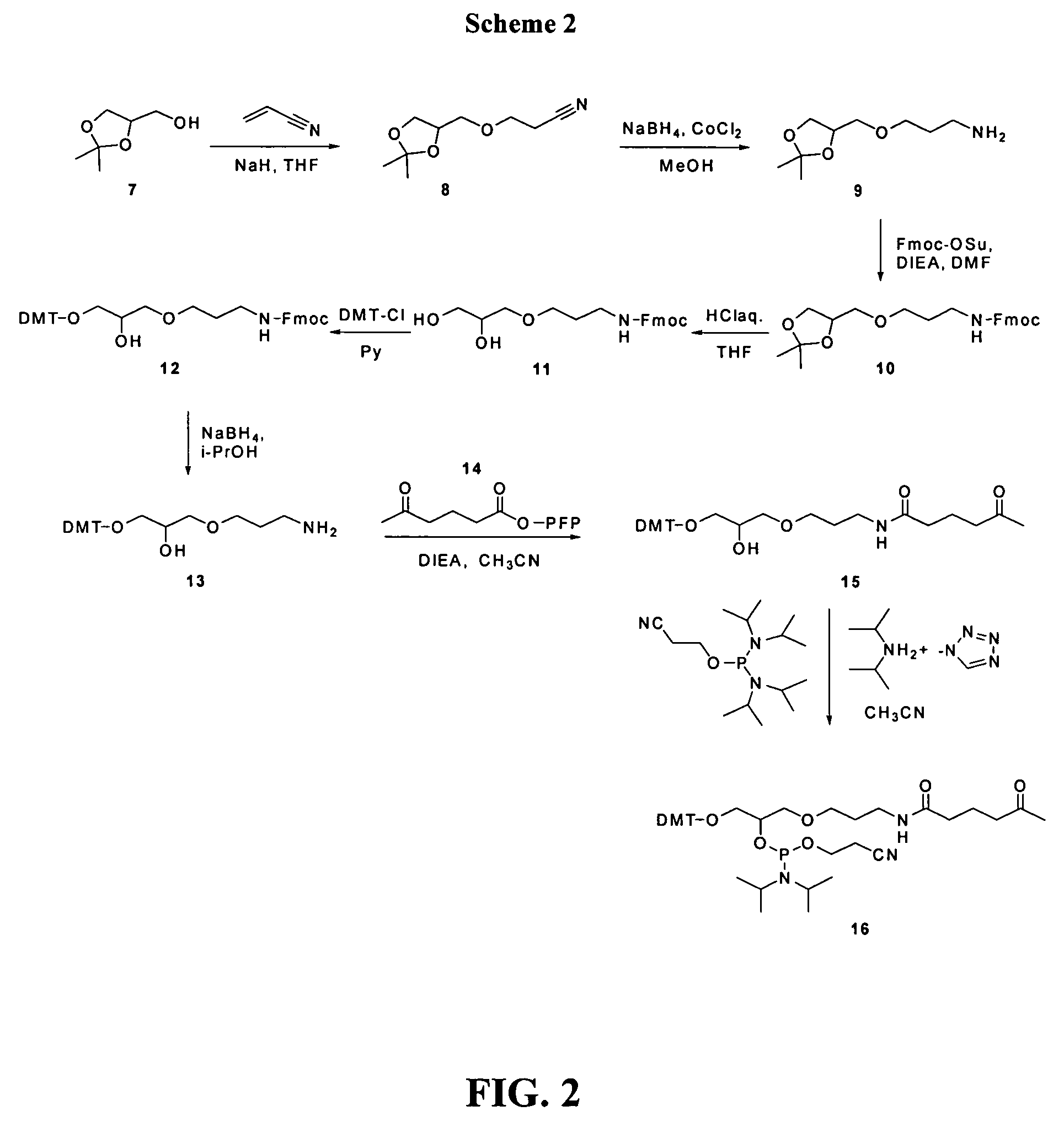 Compounds and methods for labeling oligonucleotides