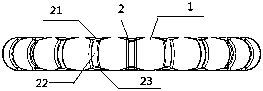 Inner ring of steering wheel