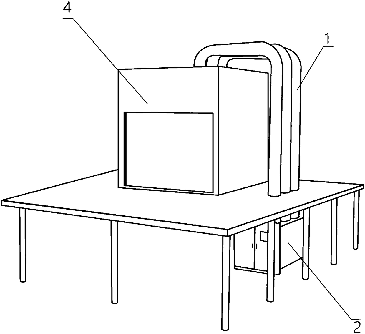 Precise temperature adjustment system and its control method