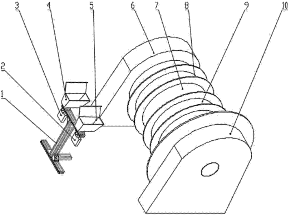 Machine vision-based method and device for online detecting multi-rope multi-layer wound rope guiding states