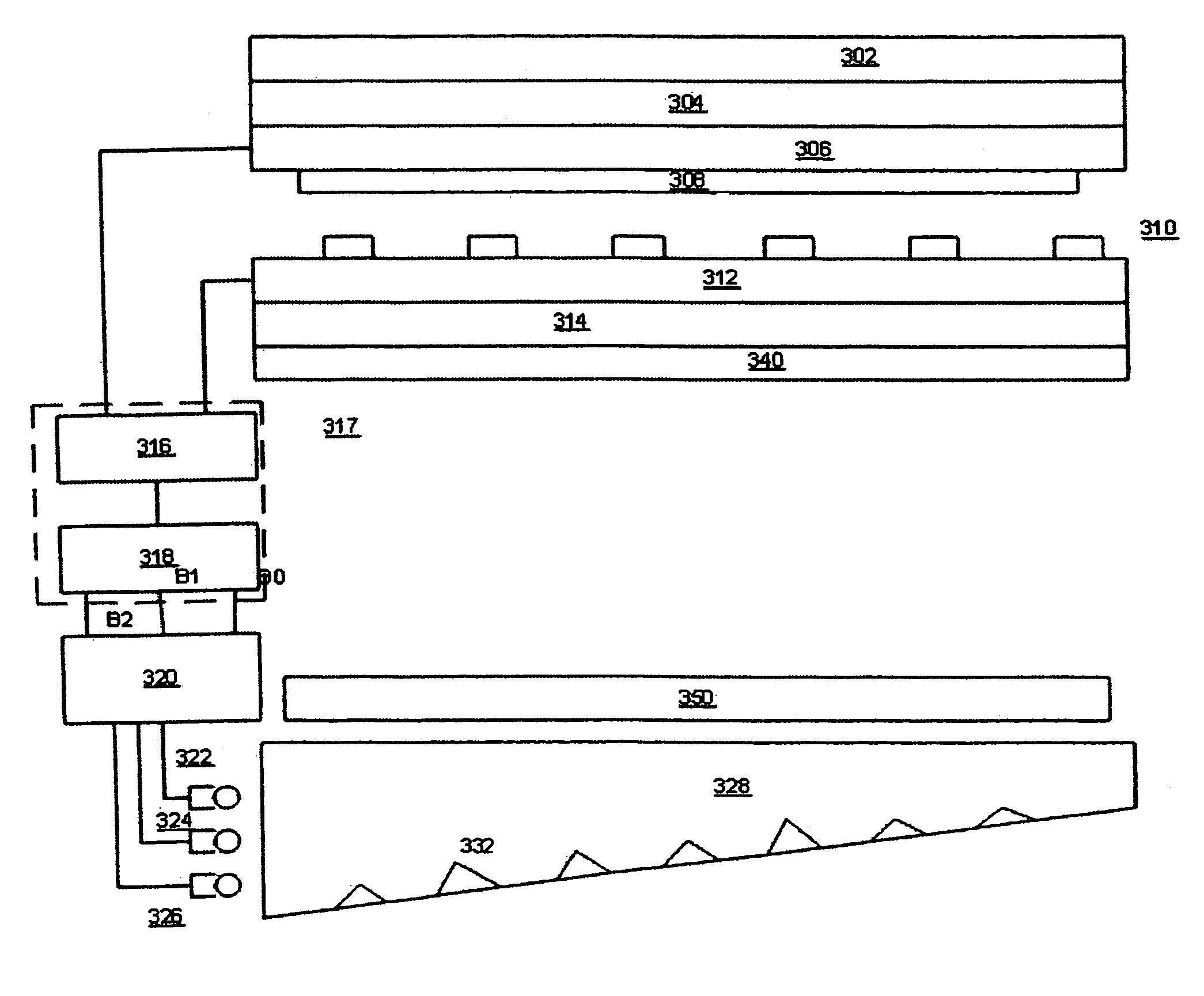 Method and device to improve backlight uniformity